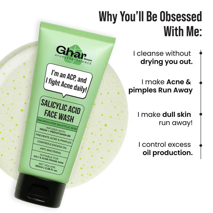 Salicylic Acid Face Wash For Oily & Acne Prone Skin
