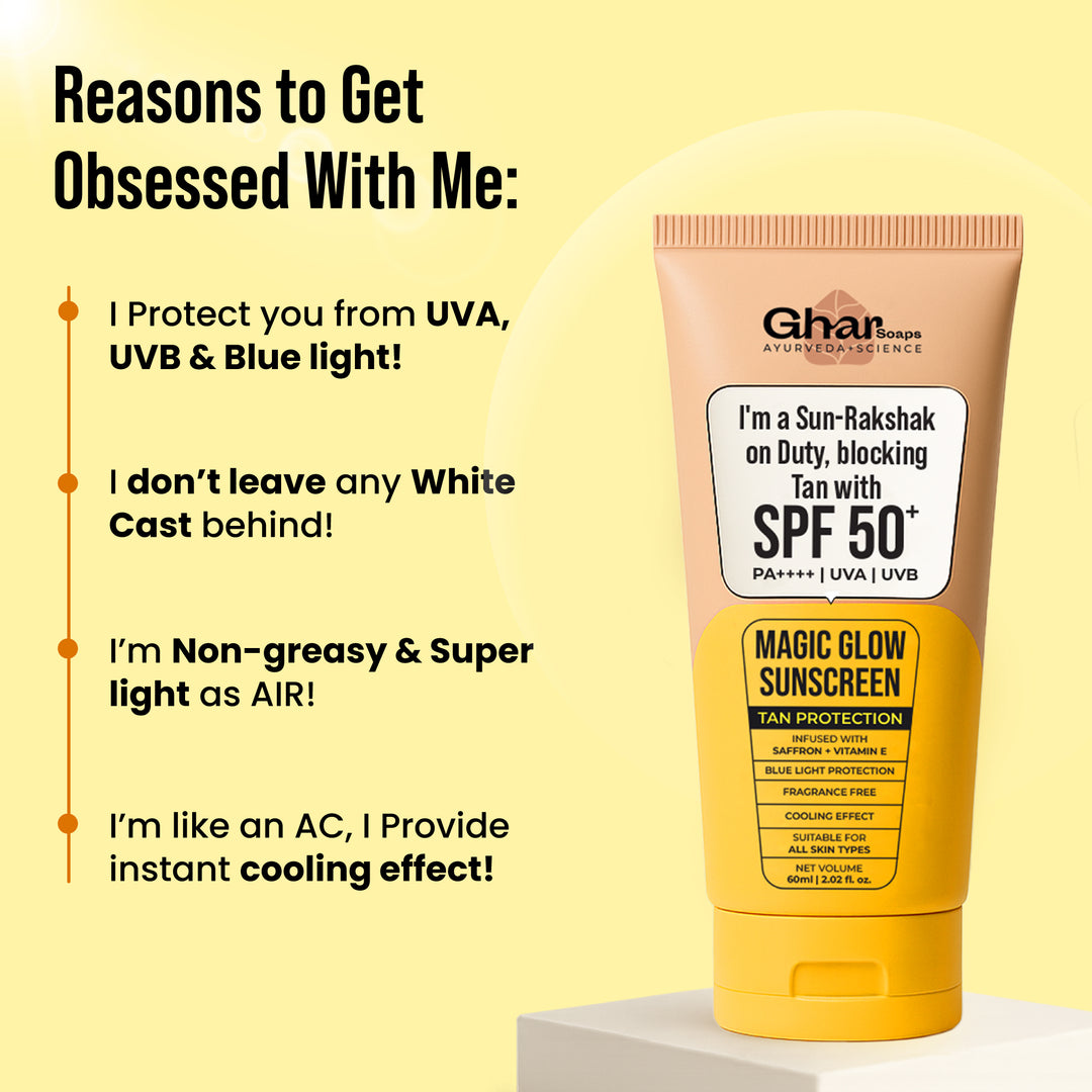Magic Glow Sunscreen with SPF 50+ & PA++++