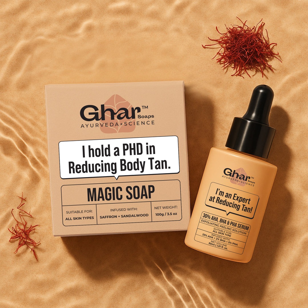 23% AHA 2% BHA & 5% PHA Magic Peeling Solution to reduce tan