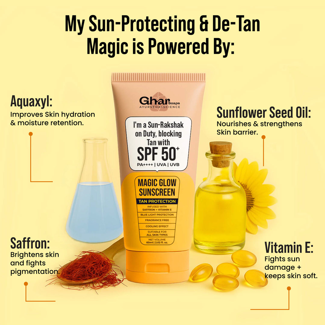 Magic Glow Sunscreen with SPF 50+ & PA++++