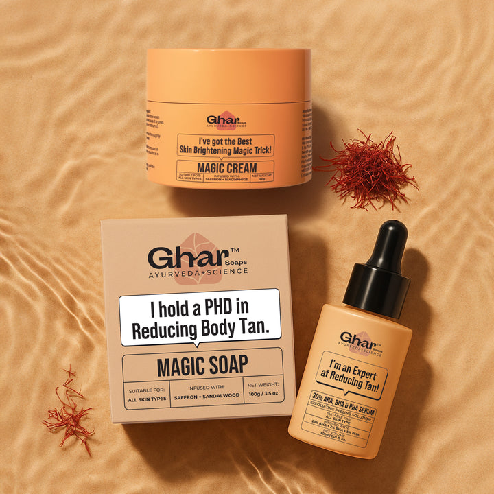 23% AHA 2% BHA & 5% PHA Magic Peeling Solution to reduce tan