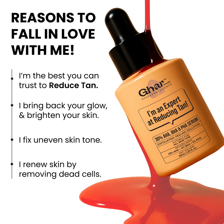 23% AHA 2% BHA & 5% PHA Magic Peeling Solution to reduce tan