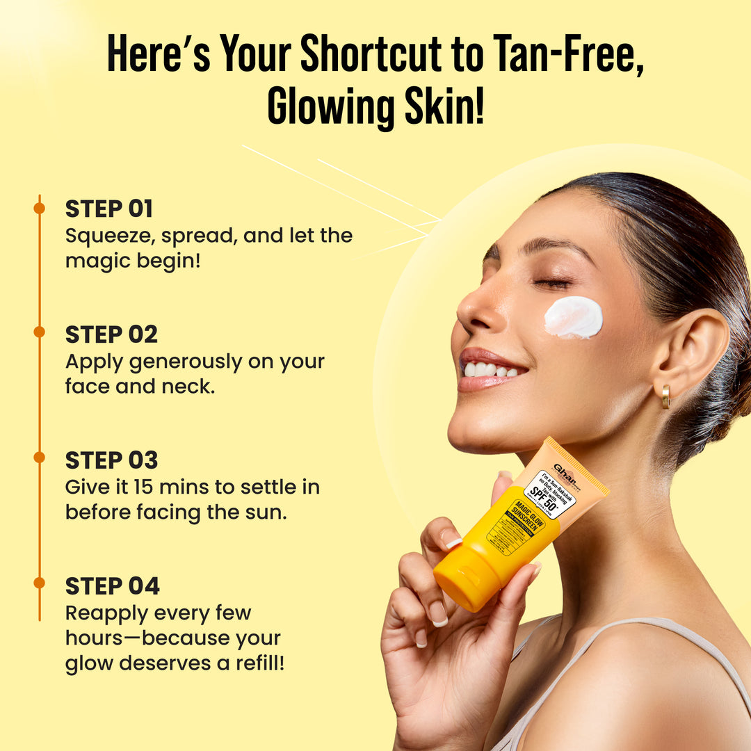 Magic Glow Sunscreen with SPF 50+ & PA++++