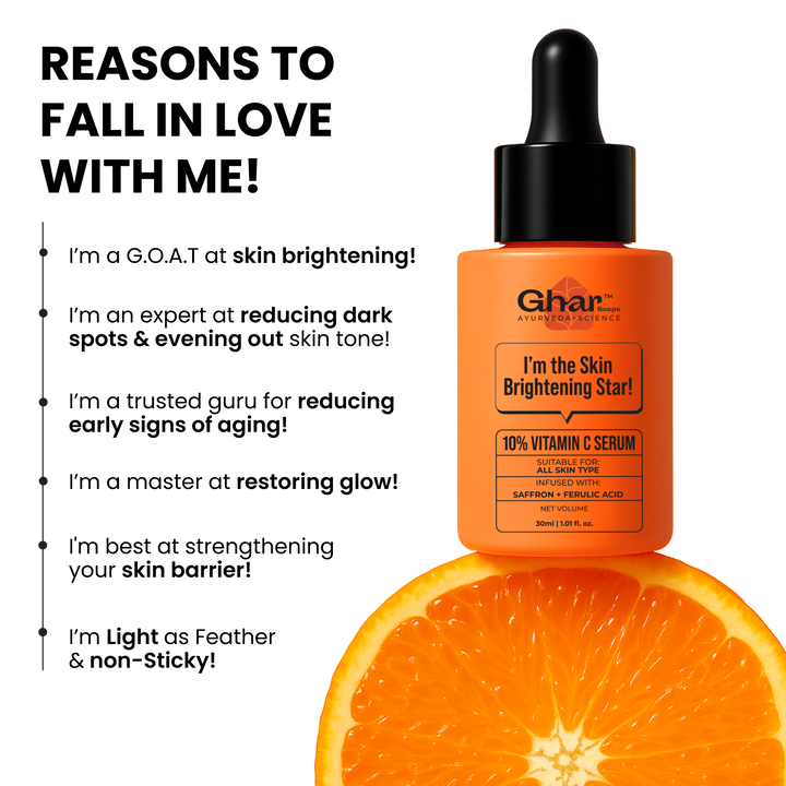 10% vitamin C serum to Brighten Your Skin