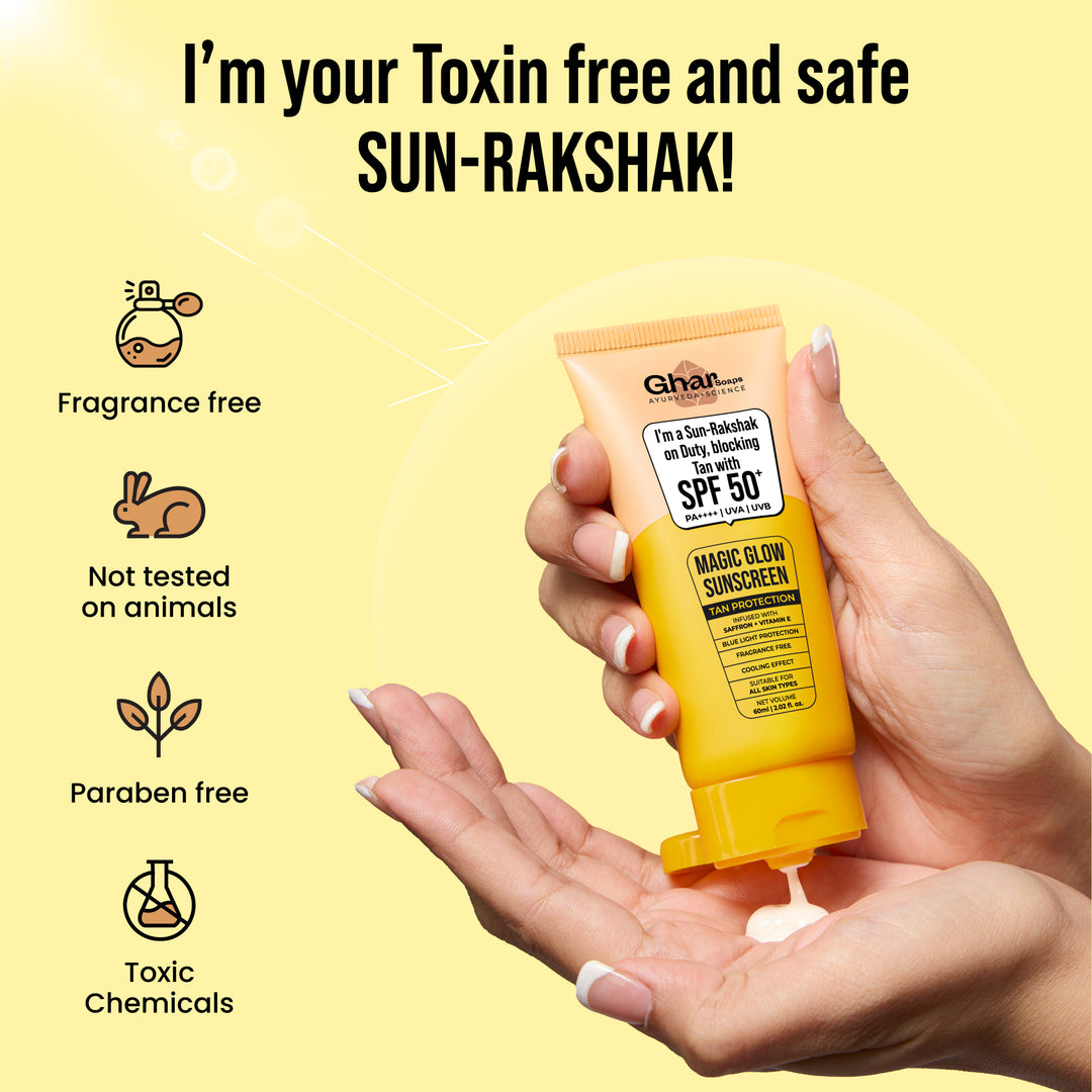 Magic Glow Sunscreen with SPF 50+ & PA++++