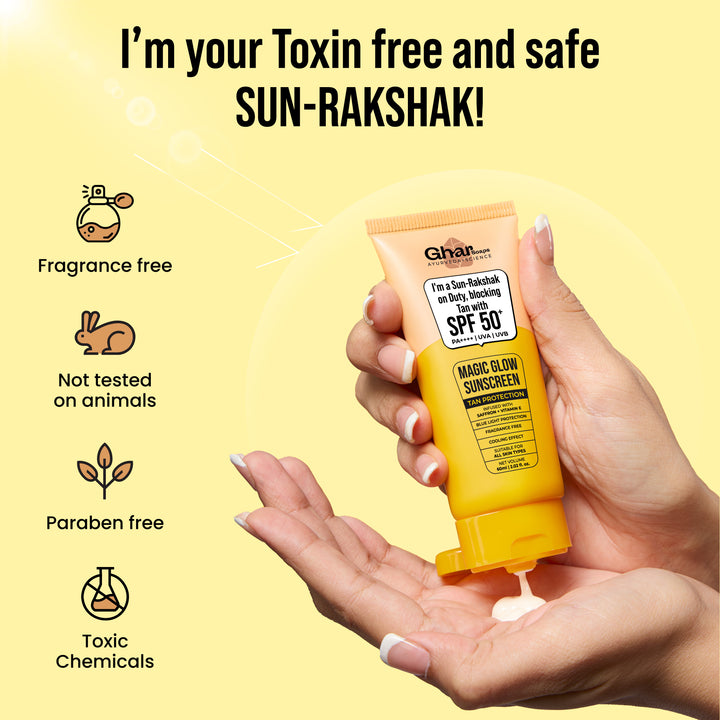 Magic Glow Sunscreen with SPF 50+ & PA++++