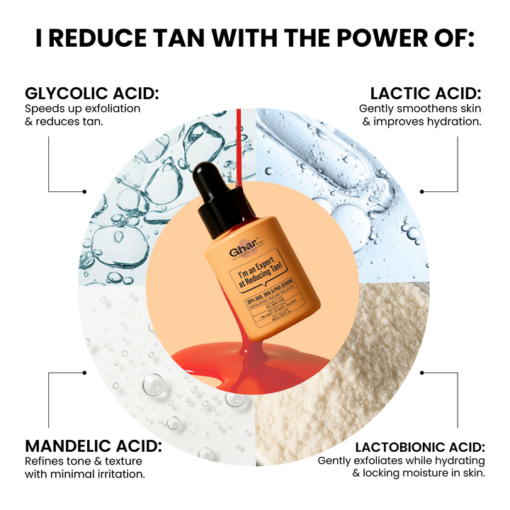 23% AHA 2% BHA & 5% PHA Magic Peeling Solution to reduce tan