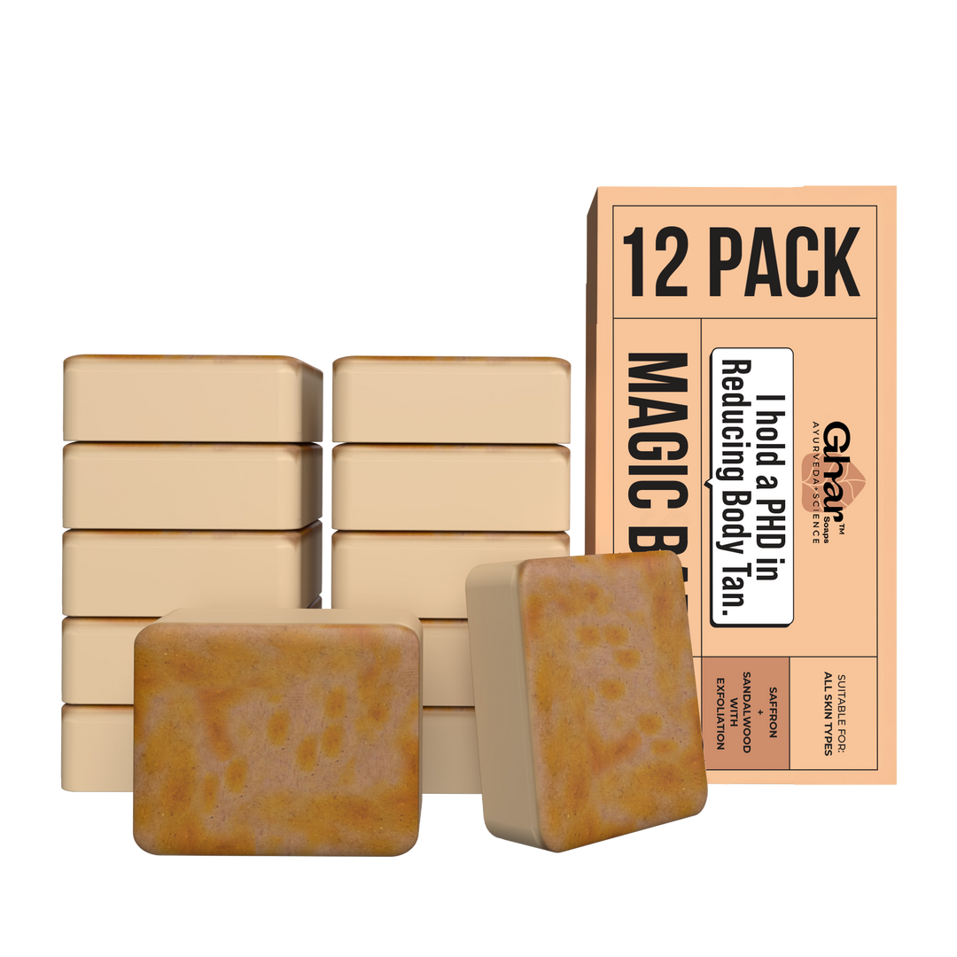 Magic Soap (Sandal Wood and Saffron Soap)