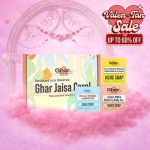 Ghar Soaps Natural Soaps Trio