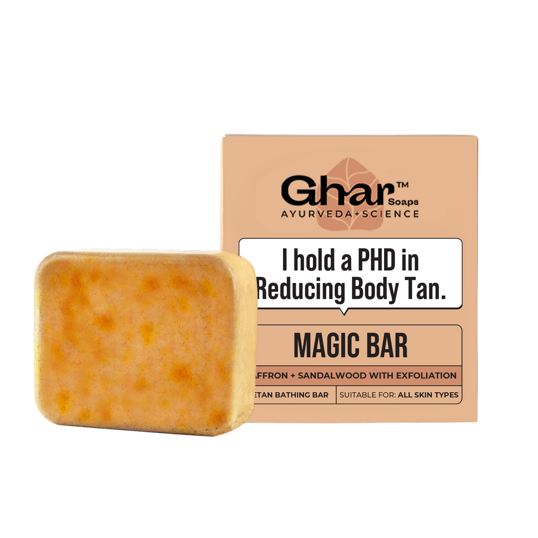 Magic Soap (Sandal Wood and Saffron Soap)