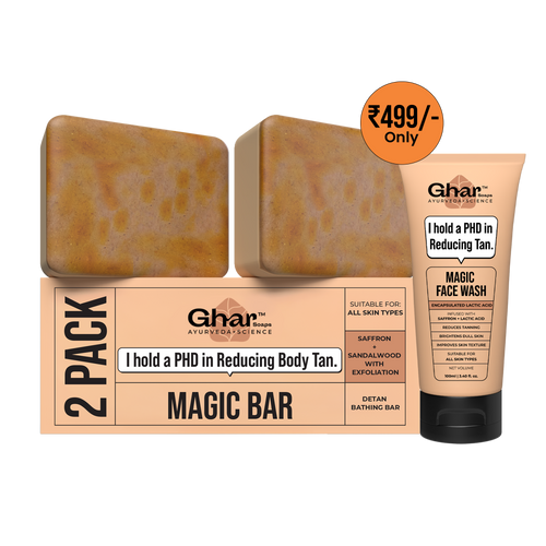 2 Pack Magic Soap +  Free Magic Face Wash 100ml