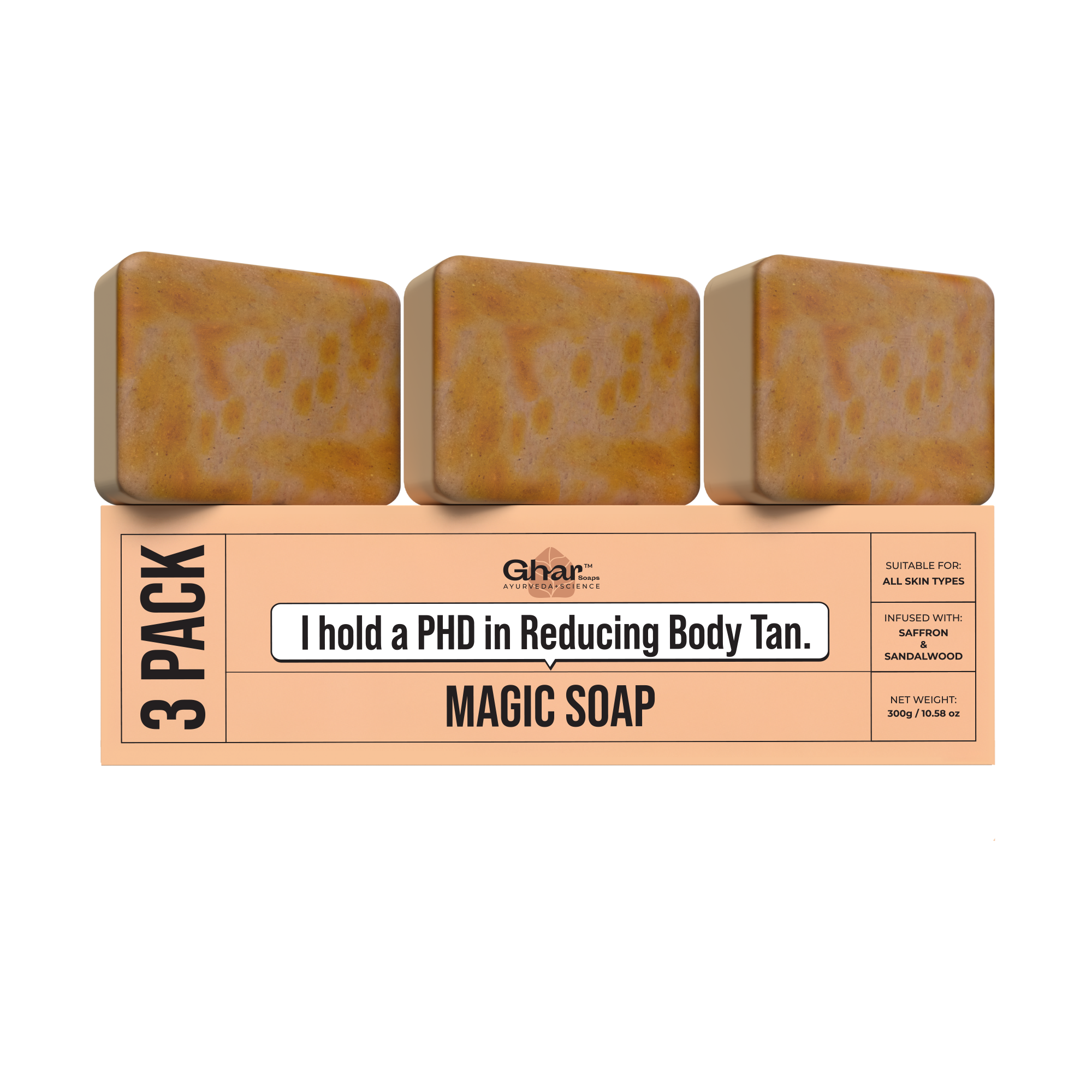 Magic Soap (Sandal Wood and Saffron_Soap)