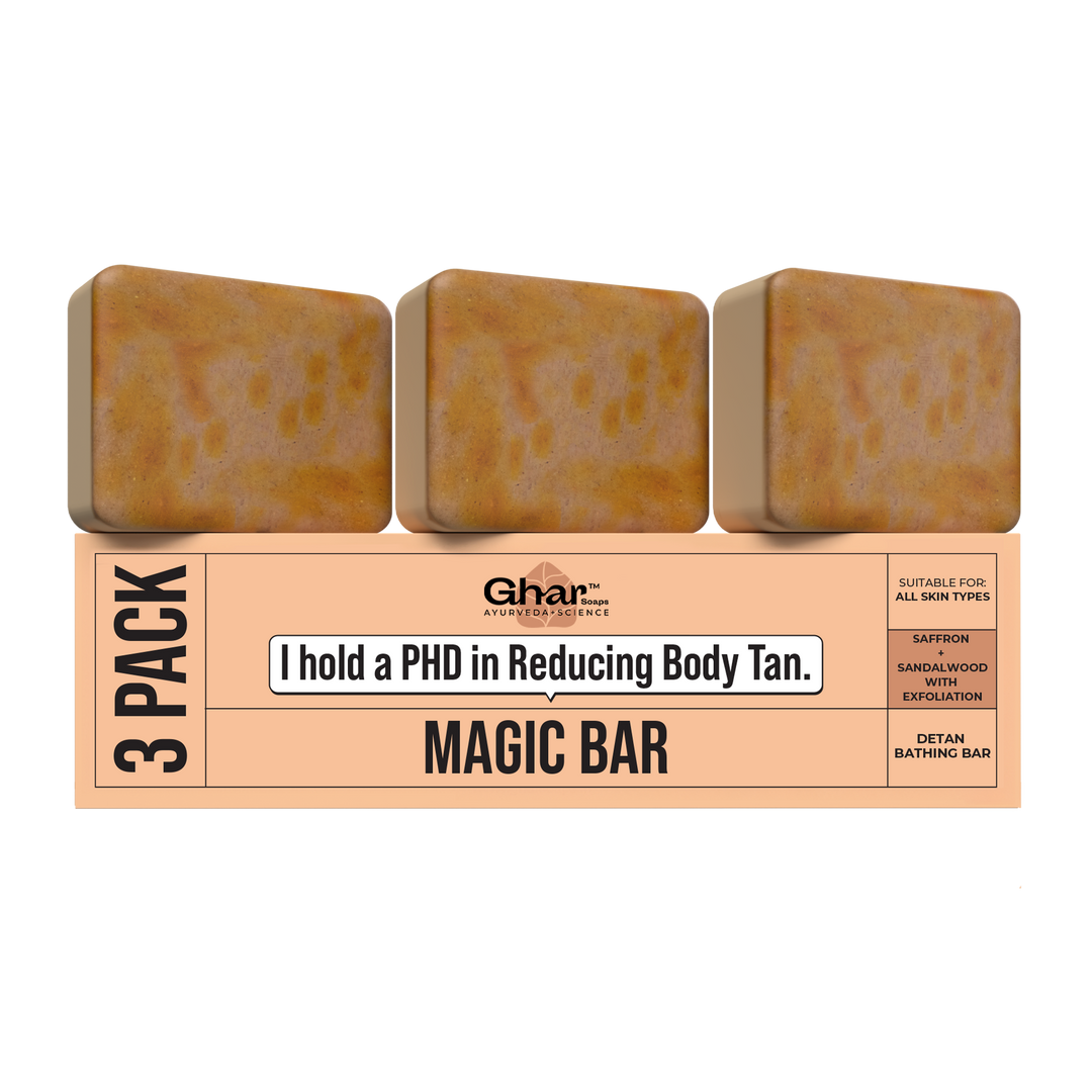 Magic Soap (Sandal Wood and Saffron Soap)