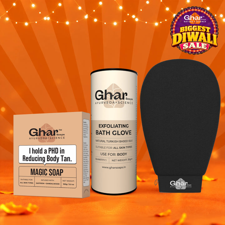 Magic Soap &amp; Exfoliating Body Glove Combo