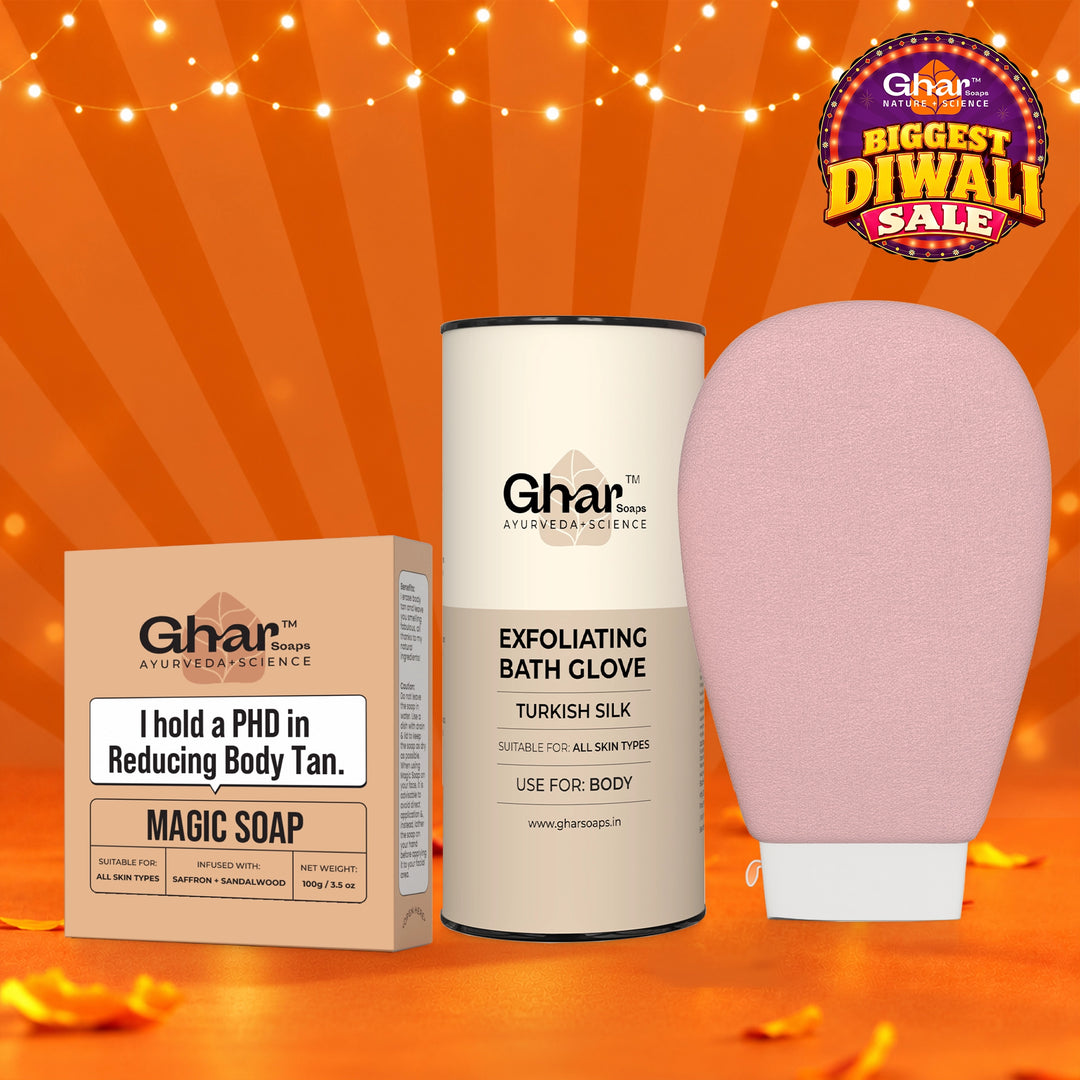Magic Soap &amp; Exfoliating Body Glove Combo