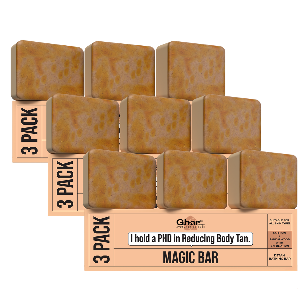 Magic Soap (Sandal Wood and Saffron Soap)