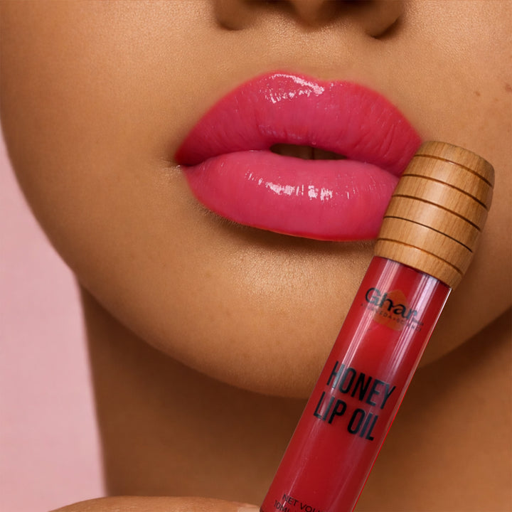 Honey Lip Oil  With SPF 30