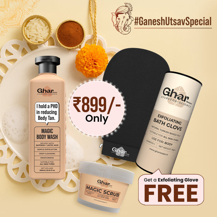 Magic Body wash + Free Exfoliating Body Glove