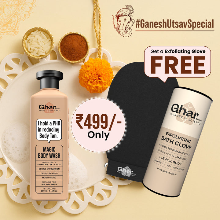 Magic Body wash + Free Exfoliating Body Glove