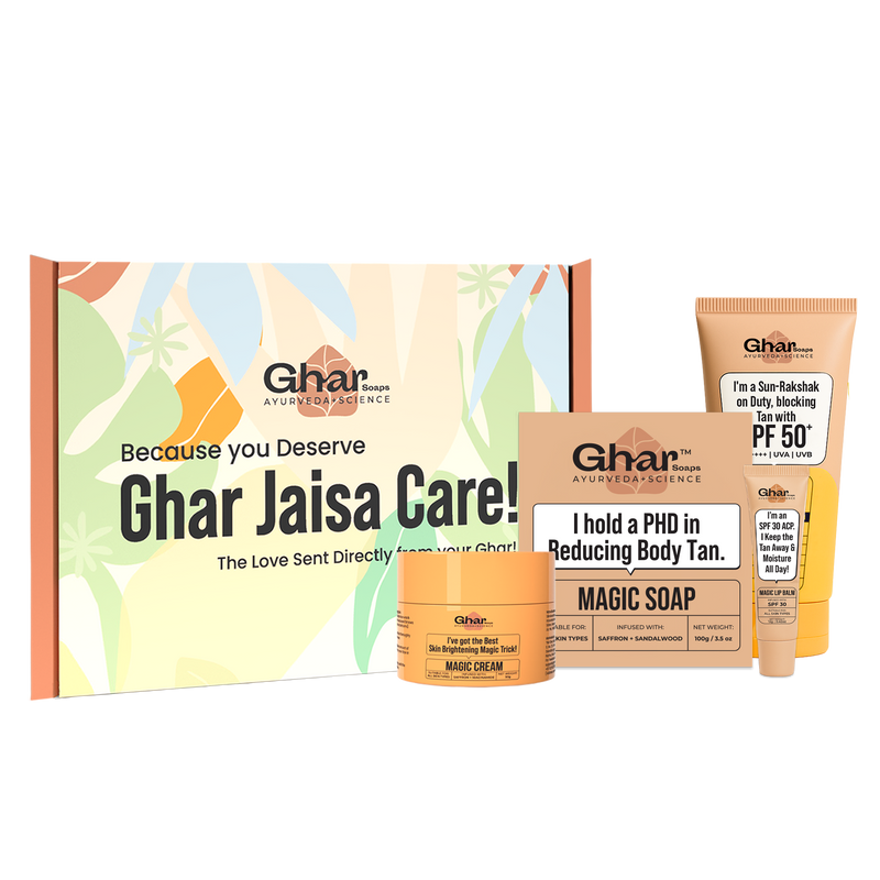 Magic Cream +Soap + Sunscreen +Lipbalm