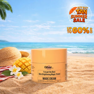 Magic Cream with Saffron & Niacinamide for De-Tan & Skin Brightening