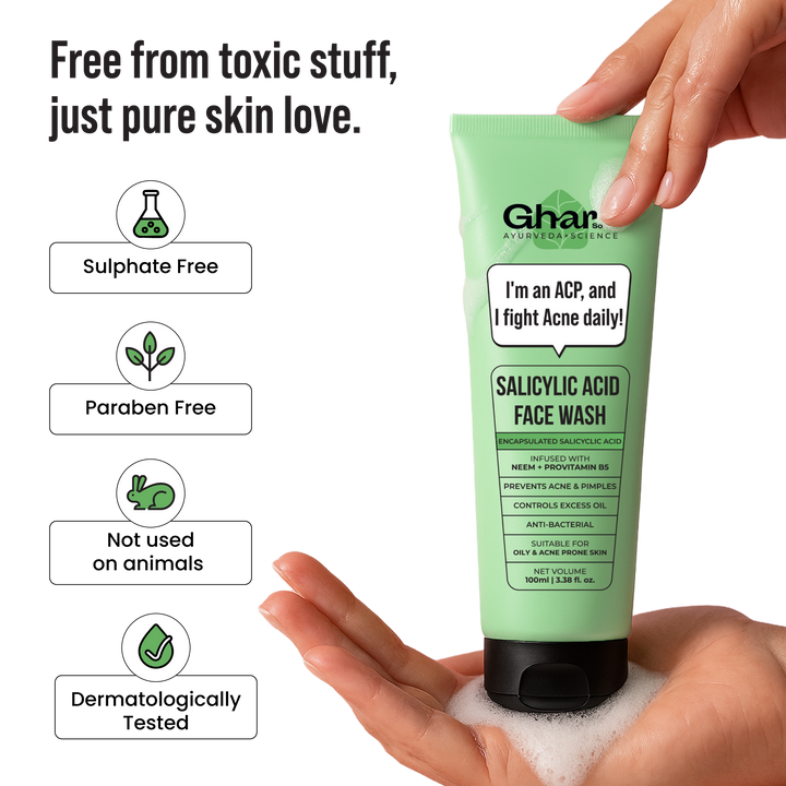 Salicylic Acid Face Wash For Oily & Acne Prone Skin