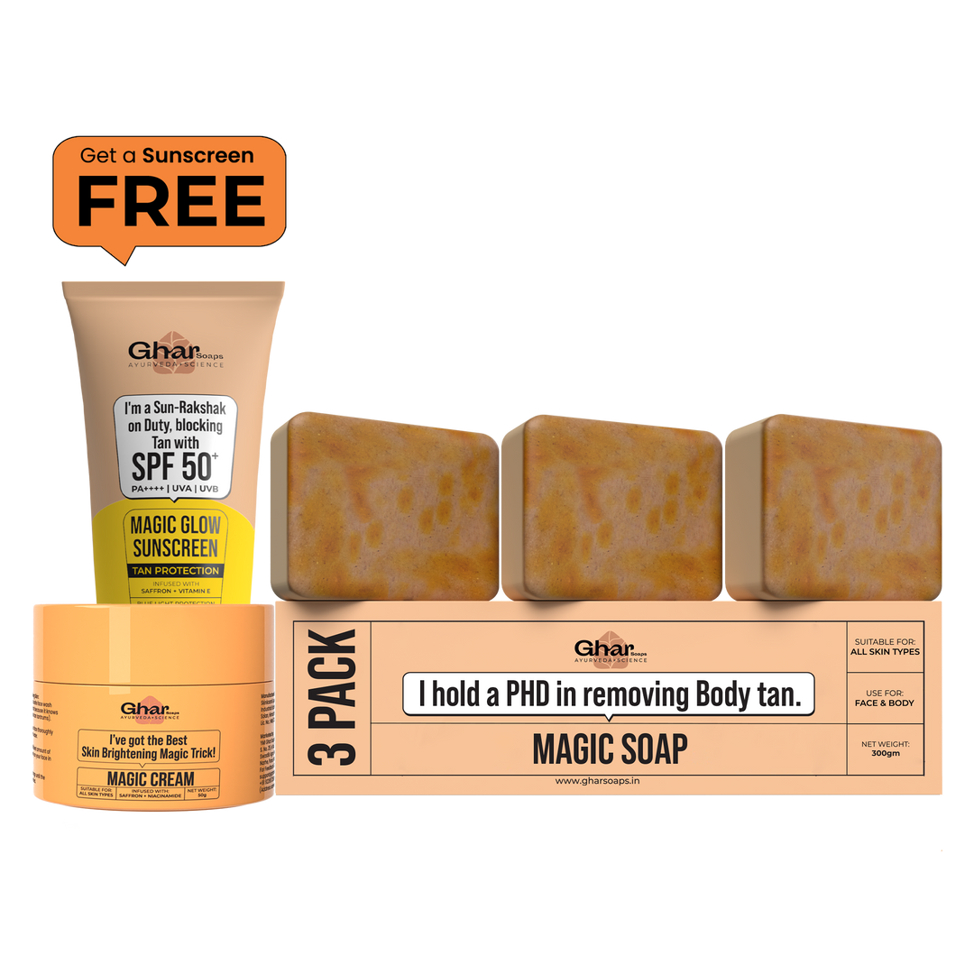Magic Soap + FREE Magic Glow Sunscreen