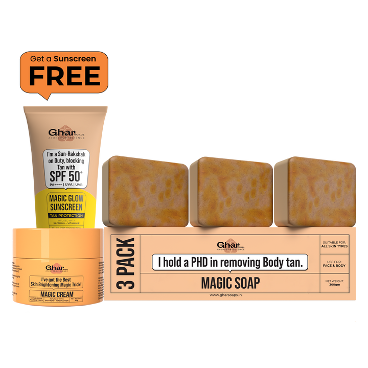 Magic Soap + FREE Magic Glow Sunscreen