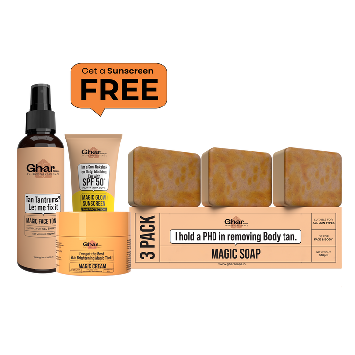 Magic Soap + FREE Magic Glow Sunscreen