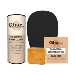 Magic Soap & Exfoliating Body Glove Combo