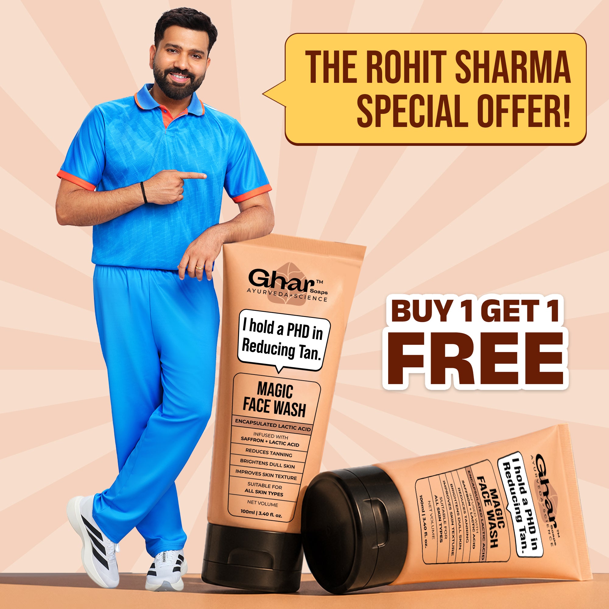 Buy 1 Get 1 Magic Face Wash
